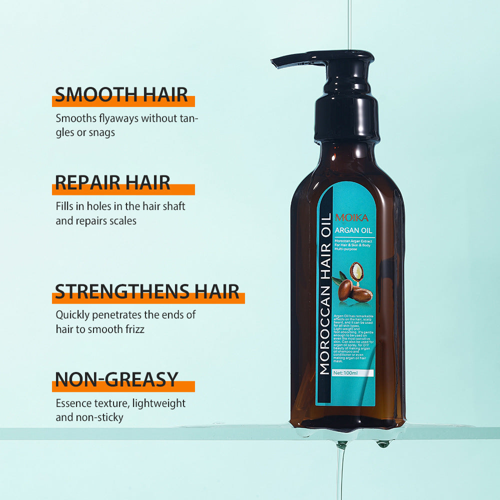 All-English Moroccan Scalp Hair Oil Skincare Product